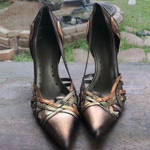 Bronze heels